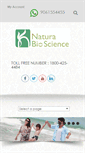 Mobile Screenshot of naturabioscience.com